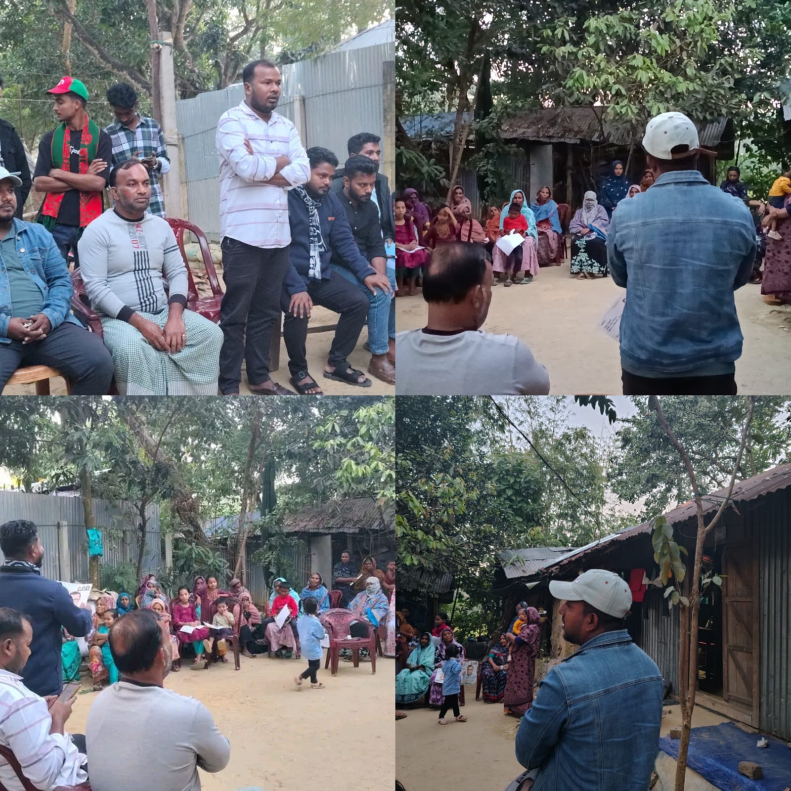 ৩নং জোরারগঞ্জ ইউনিয়নের মোল্লাখো টিলায় ধানের শীষের পক্ষ পাড়া বৈঠক অনুষ্ঠিত